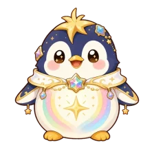 キラキラペンギン(光)